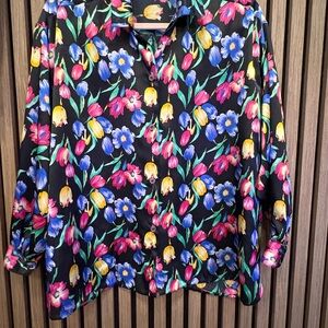 Floral Women's Top - Multicolor